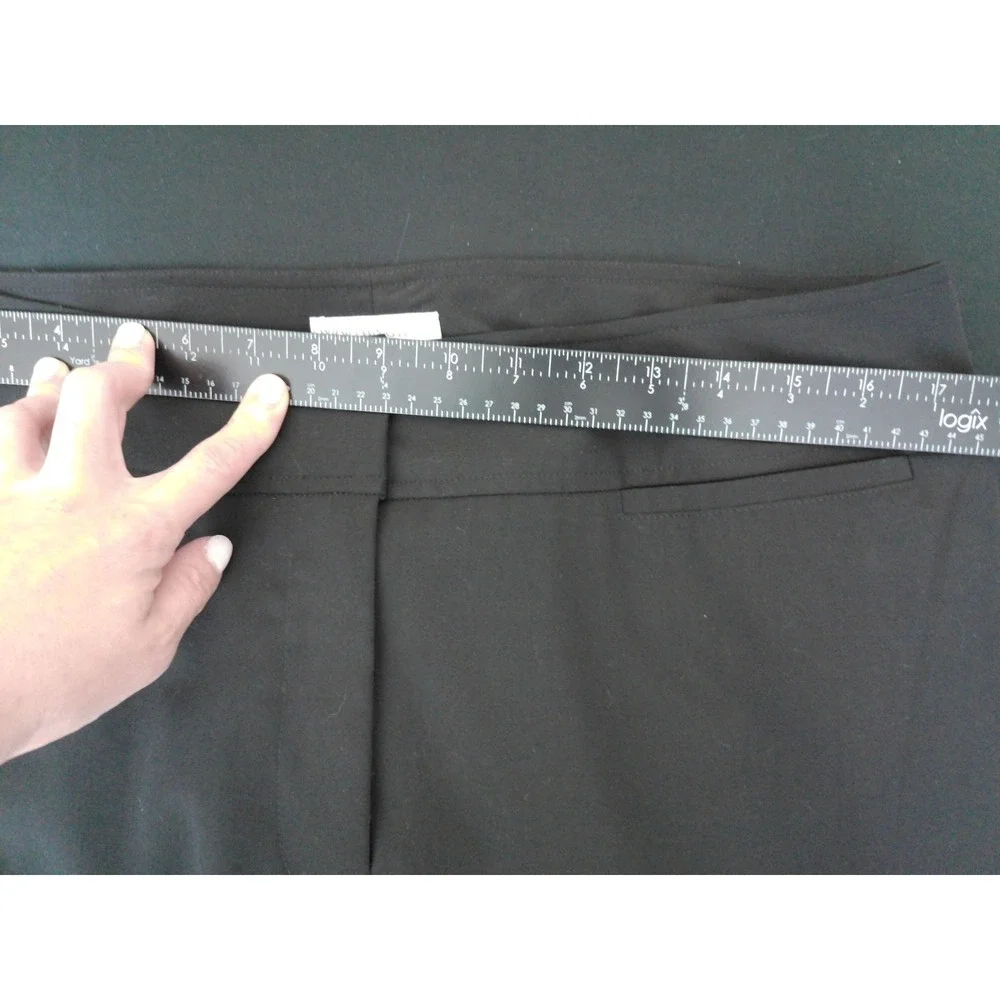 Worthington Pencil Skirt Womens Black Size 16 Stretch Business Career Lined